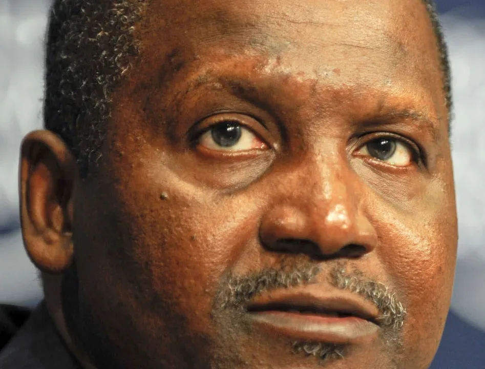 Le milliardaire nigérian Aliko Dangote en 2011
