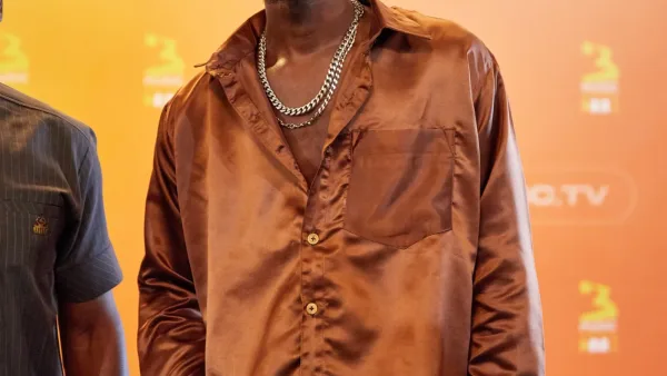 Black Sherif lors des 3Music Awards 2022 à Accra