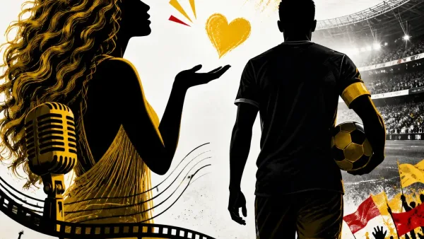 Illustration editoriale pour Shakira remercie Kylian Mbappé pour sa participation au clip Dai Dai