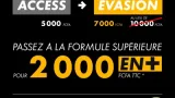 Logo de Canal Plus sur fond noir.