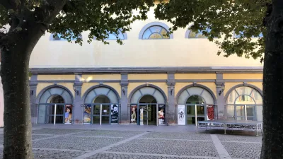 Cour de la Cinémathèque de Toulouse, lieu de l’avant-première de « 16 Mesures »