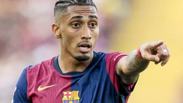 L'ailier du Barça, Raphinha