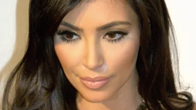 Kim Kardashian lors d’une séance photo en 2009