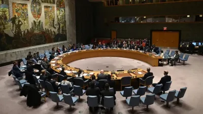 Le conseil de sécurité de l'ONU