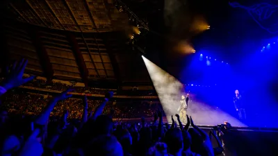 Macklemore sur scène lors d’un concert à Dortmund en 2016