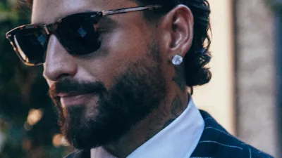 Le chanteur colombien Maluma lors d’un dîner Ralph Lauren en 2026