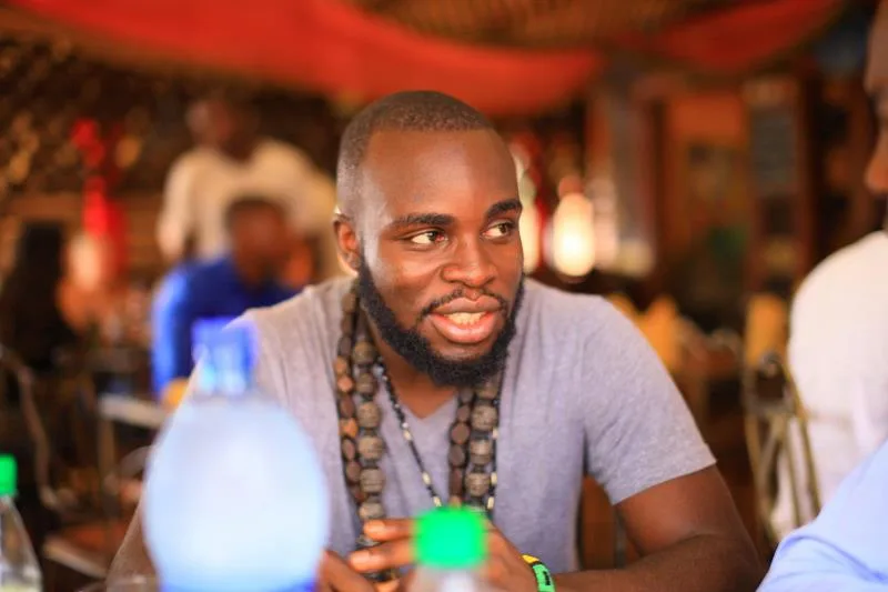 Le rappeur ghanéen M.anifest à Accra en 2012