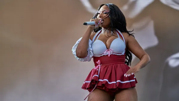 Megan Thee Stallion en concert au Superbloom Festival en 2022