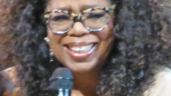 Oprah Winfrey lors de la tournée The Life You Want à Miami en octobre 2014