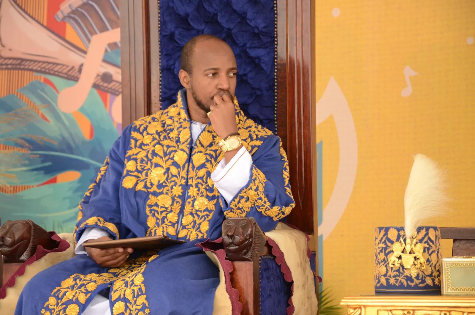 Oyo Nyimba Kabamba Iguru Rukidi IV, roi du Tooro
