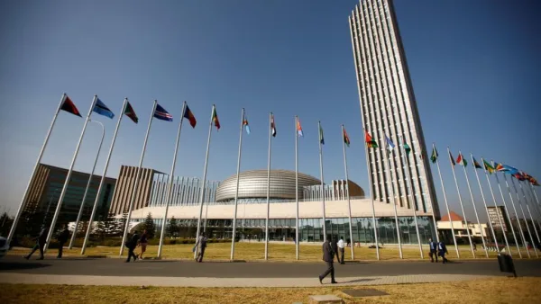 Siège de l'Union africaine, à Addis Abeba (Ethiopie).