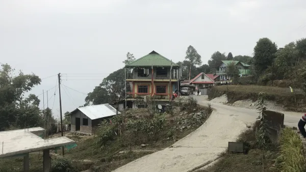 Vue d’Upper Sittong, dans le district de Darjeeling en Inde
