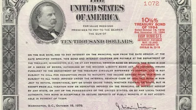 Obligation du Trésor américain, illustration des marchés de dette en dollars