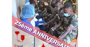 Célébration des 25 ans de service de la Classe 95-2 des Forces armées béninoises