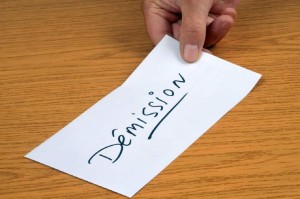 Démission