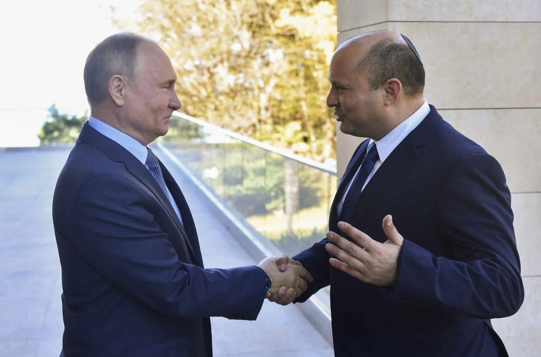 Le Premier ministre Israélien Naftali Bennett en visite Ã  Moscou
