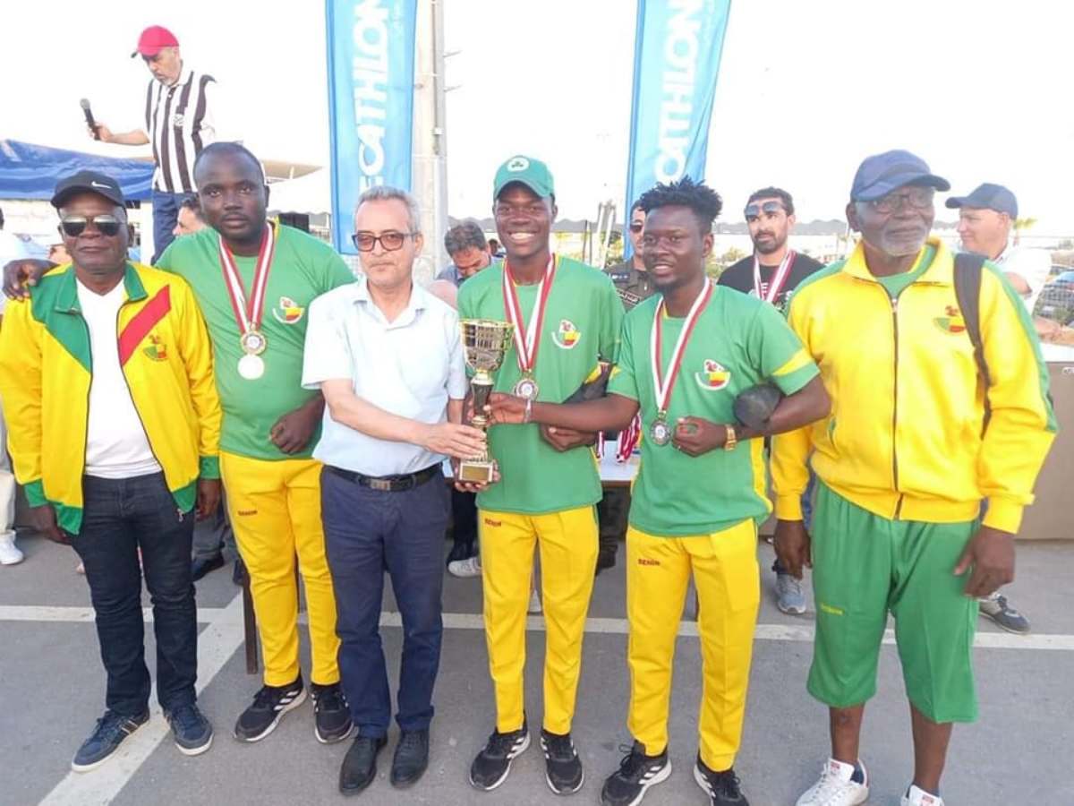Le Bénin remporte la 26ème édition de l'Open de pétanque "Azur City" 2022 en triplette