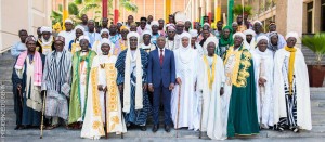 Quelques rois du Bénin lors d'une rencontre avec le Président Patrice Talon. @Présidence du Bénin