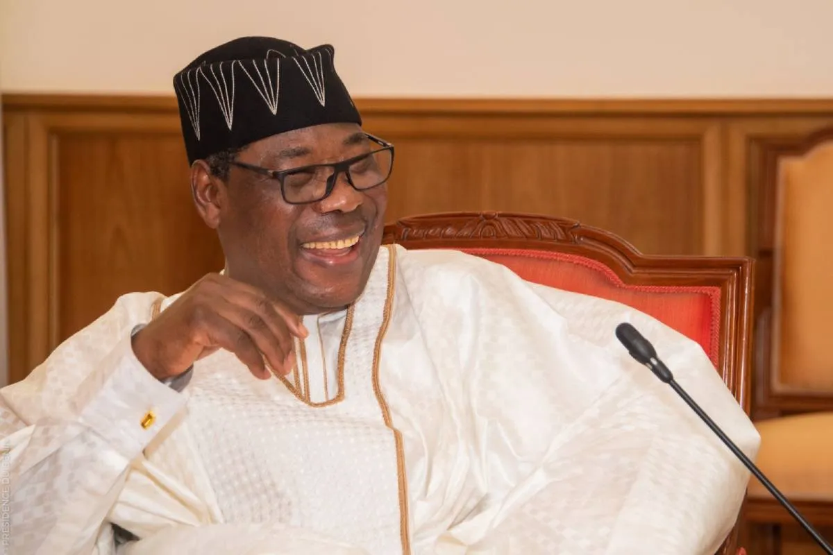 L'ancien président Boni Yayi lors de son audience au palais de la Marina ce lundi 13 juin 2022