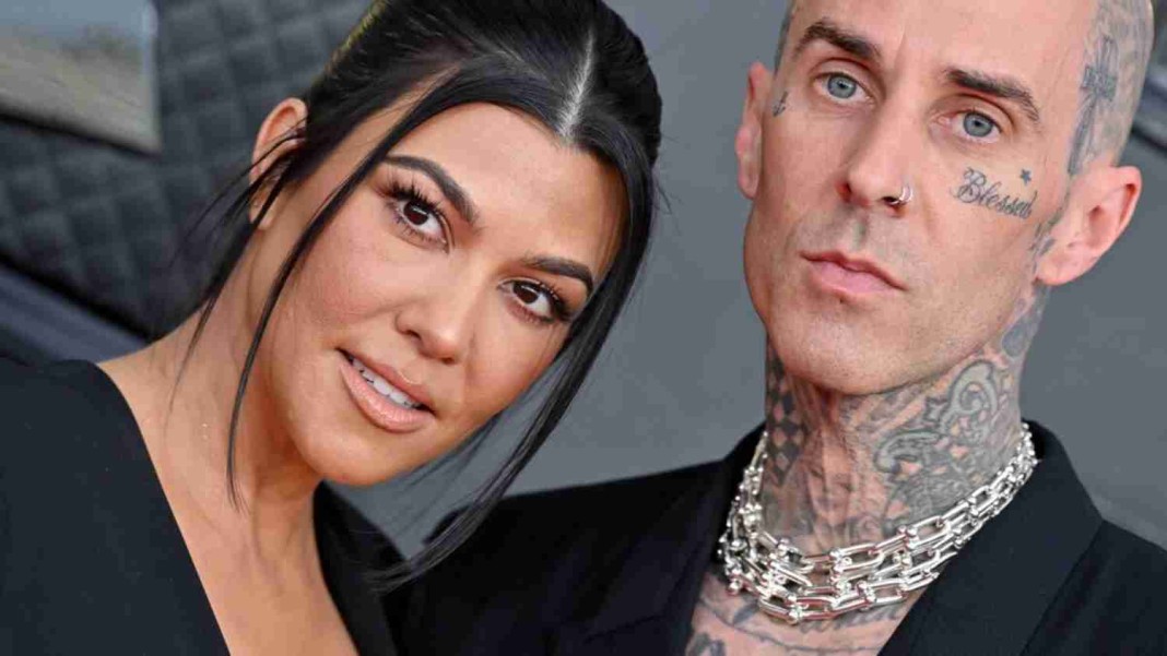 Kourtney Kardashian et son mari Travis Barker