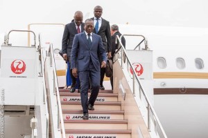 Patrice Talon au Japon Ã  l'intronisation du nouvel Empereur Naruhito (octobre 2019)