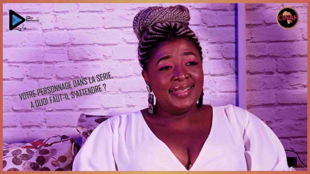 Rachel Nkontieu, actrice de la série camerounaise, Madame Monsieur