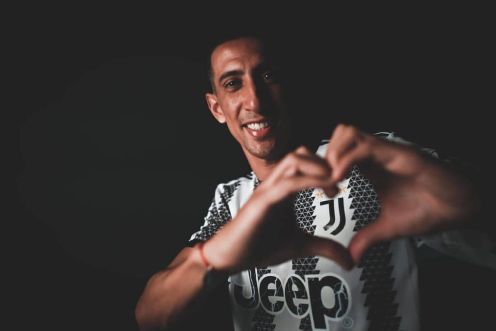 Angel Di Maria, avec le maillot de la Juventus