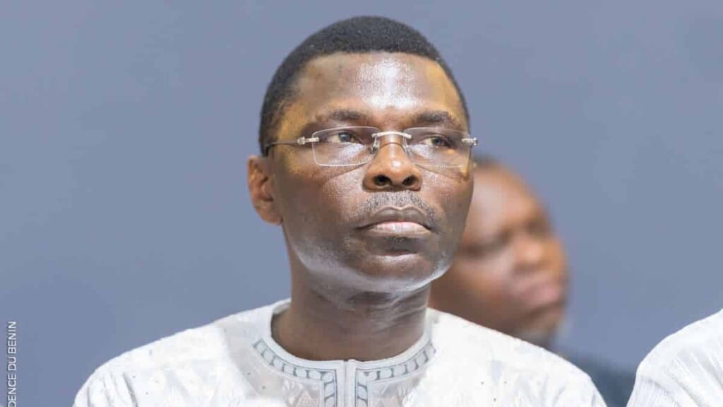 Joseph Djogbénou, nouveau président de l'Union Progressiste.
@Présidence du Bénin