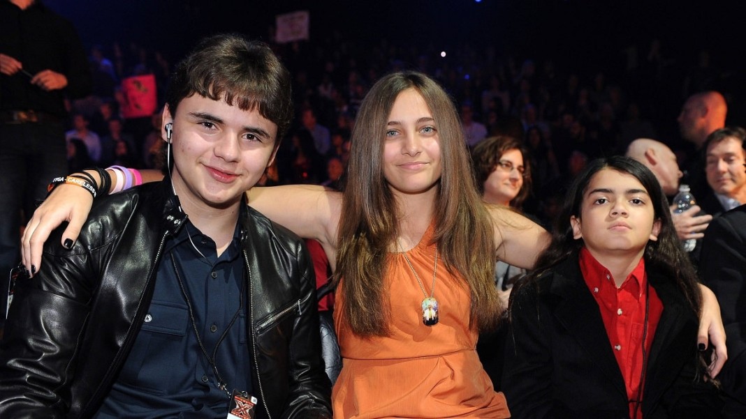 Les enfants de Mickael Jackson Paris, Prince et Blanket