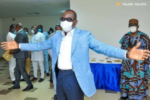 Patrice Talon célébrant sa réélection Ã  la tête du Bénin