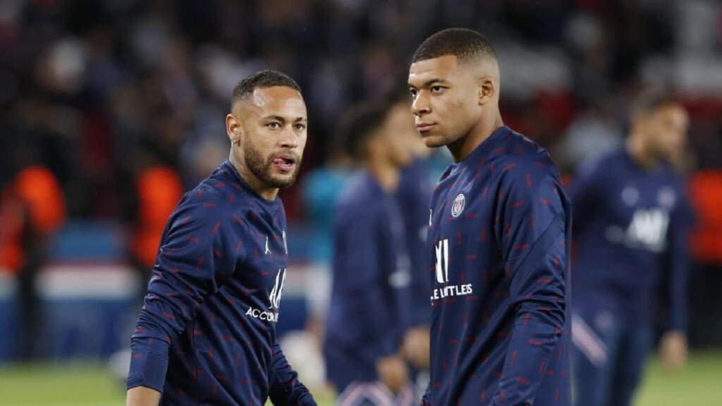 Neymar et Kylian Mbappé