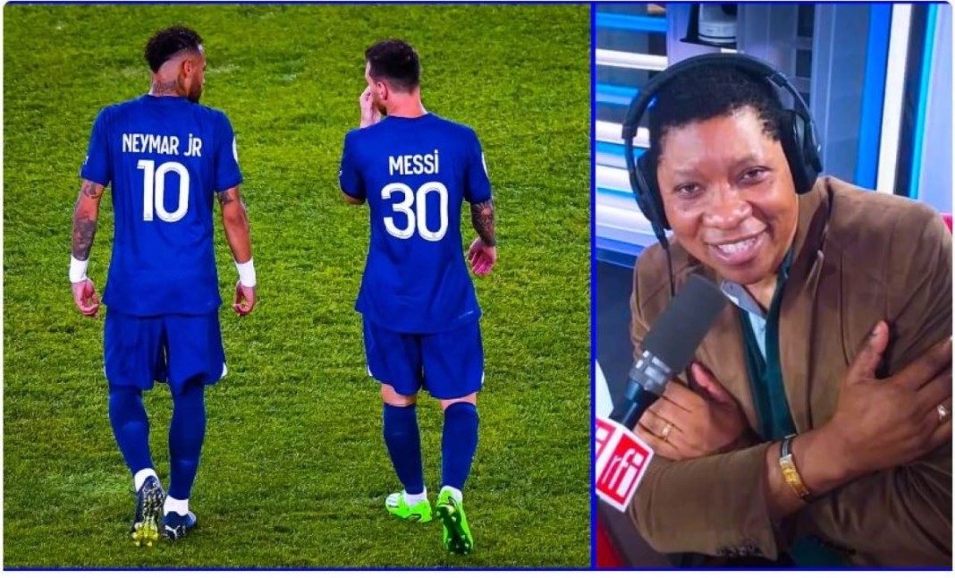 Remy Ngono, Neymar et Lionel Messi