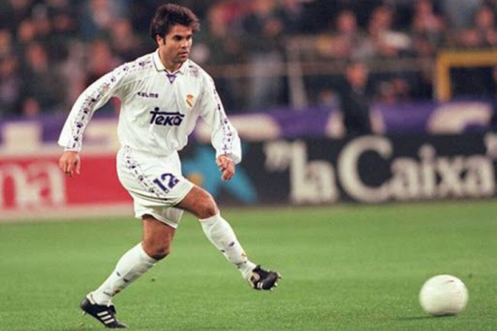 Carlos Secretà¡rio, ancien défenseur du Real Madrid, lors d'une interview.