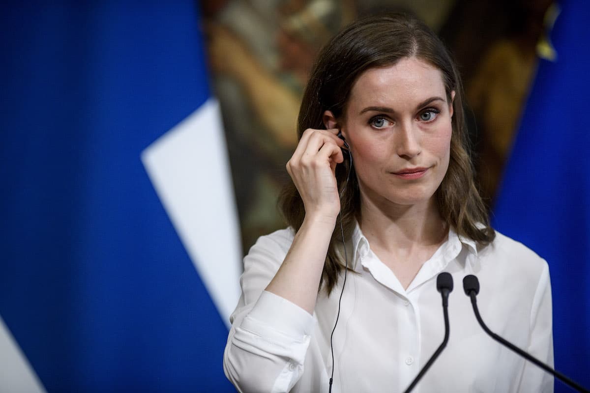 Sanna Marin, la Première ministre finlandaise