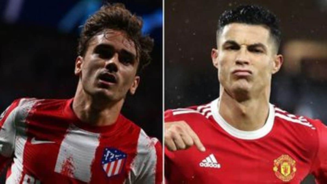 Cristiano Ronaldo et Antoine Griezmann