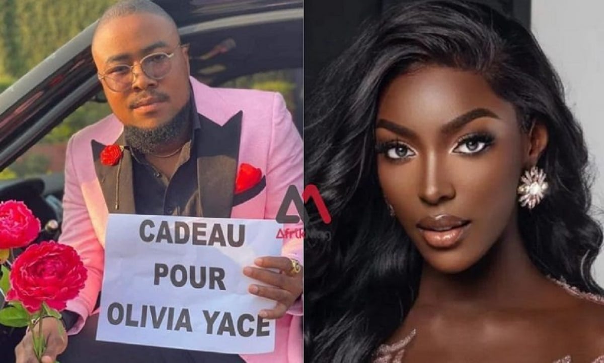 Un homme déclare sa flamme à olivia Yacé