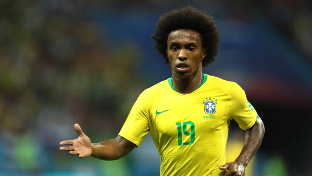 L'international brésilien Willian lors de la Copa America