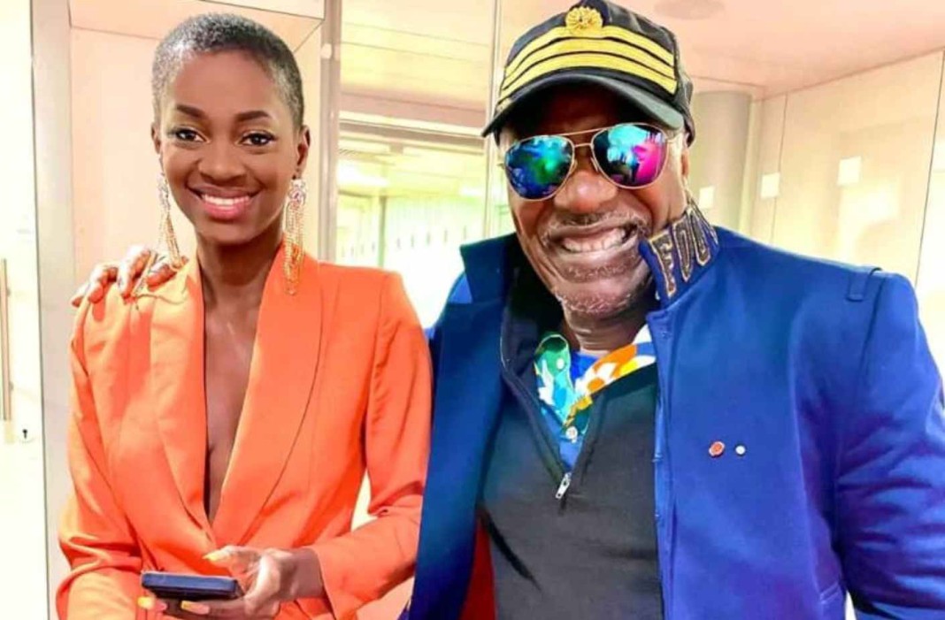 Alpha Blondy sous le charme de Miss Côte d'Ivoire 2022, Marlène Kany Kouassi