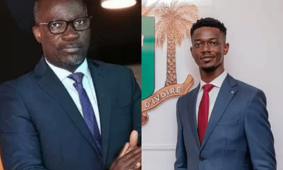 Charles Blé Goudé et Jonathan Morrison