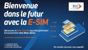 Moov Africa devient le 1er réseau Ã  proposer la E-SIM au Bénin