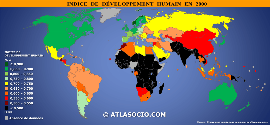 Indice de développement humain