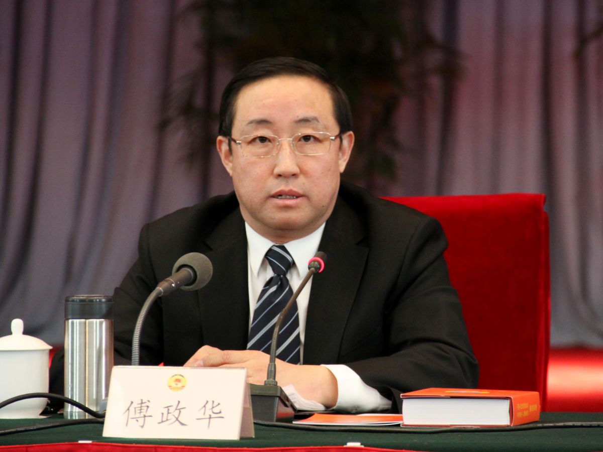 L'ancien ministre chinois de la Justice, Fu Zhenghua, . /Photo d'archives/REUTERS CHINA STRINGER NETWORK