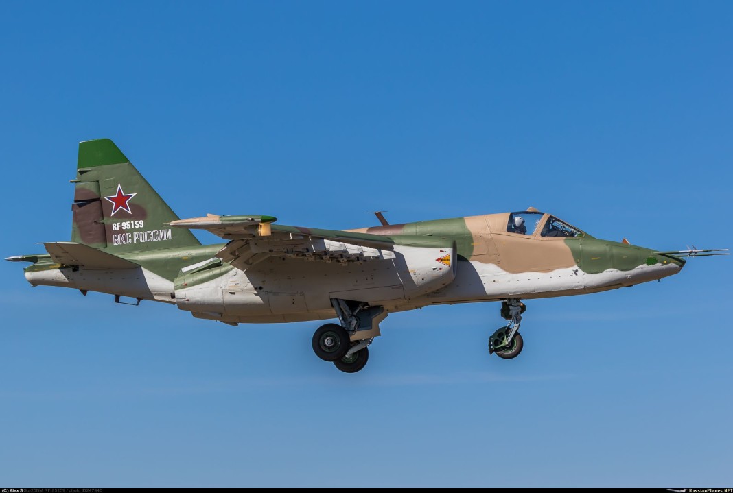 un Sukhoi Su-25 Frogfoot,