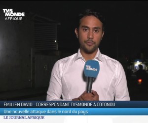 Émilien David, correspondant de TV5 Ã  Cotonou