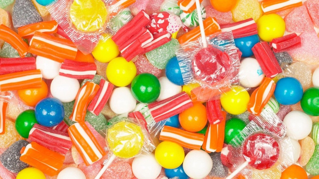 plusieurs types de bonbon