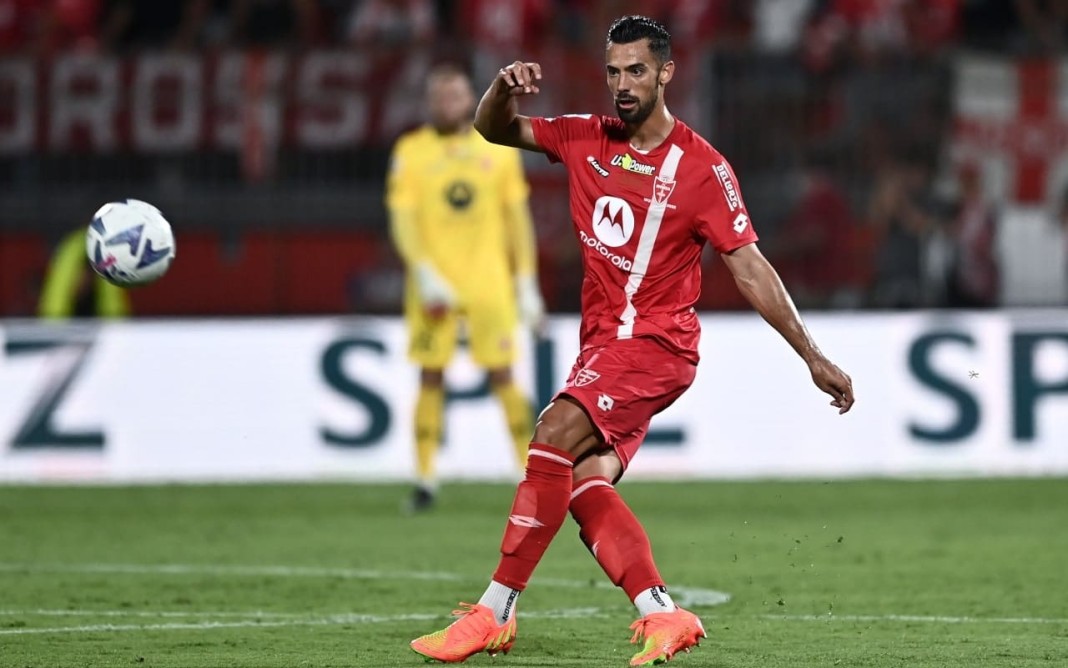 Pablo Mari lors d'un match avec Monza