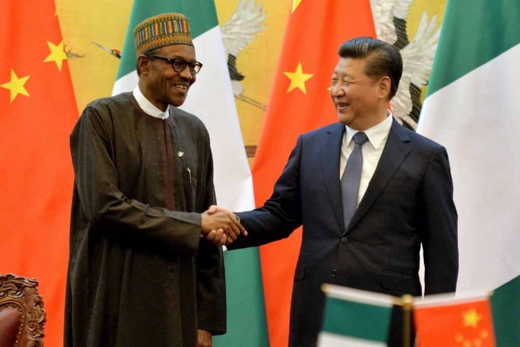 Le président Muhammadu Buhari et son homologue chinois, le président Xi Jinping