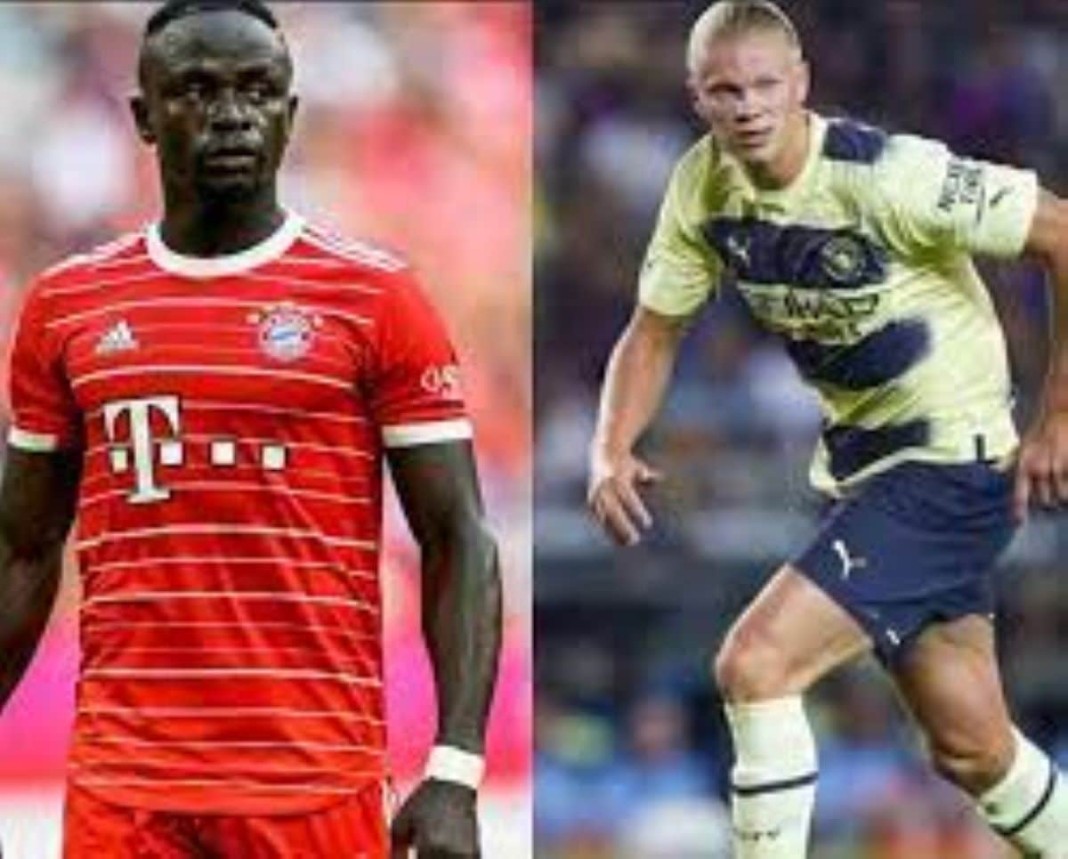 Sadio Mané et Erling Haaland
