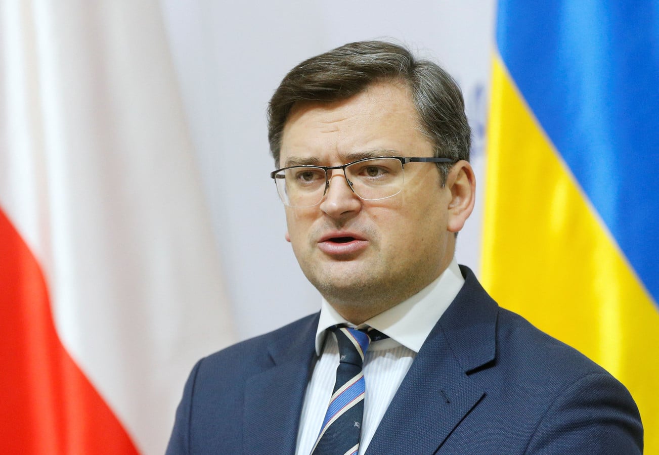 Dmytro Kouleba, ministre ukrainien des Affaires étrangères. © AFP
