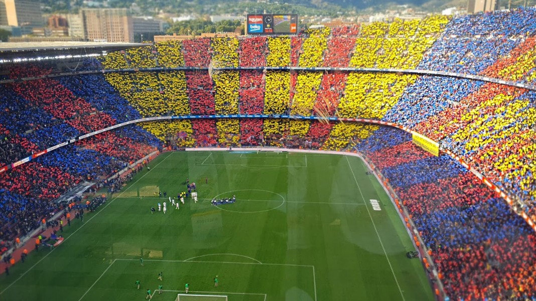 Le Camp Nou lors d'un clasico Barça-Real